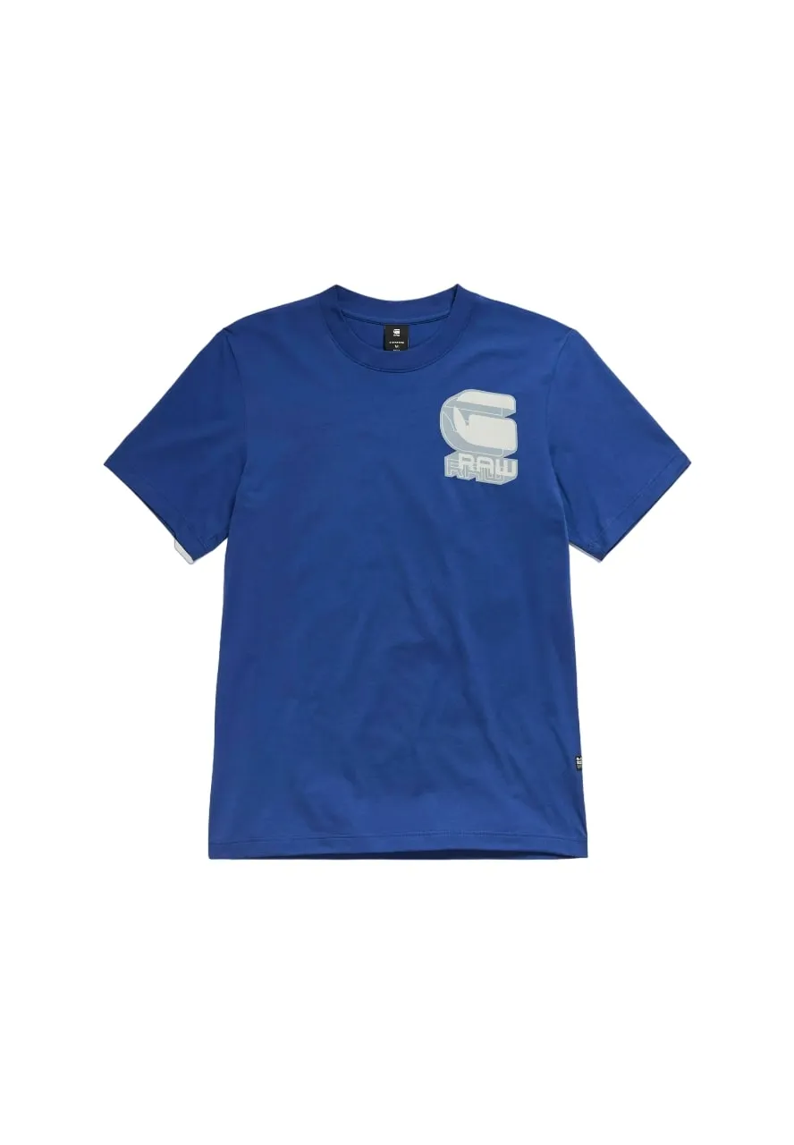 G-Star Raw Men's Shadow Graphic Slim Short Sleeve T-Shirt