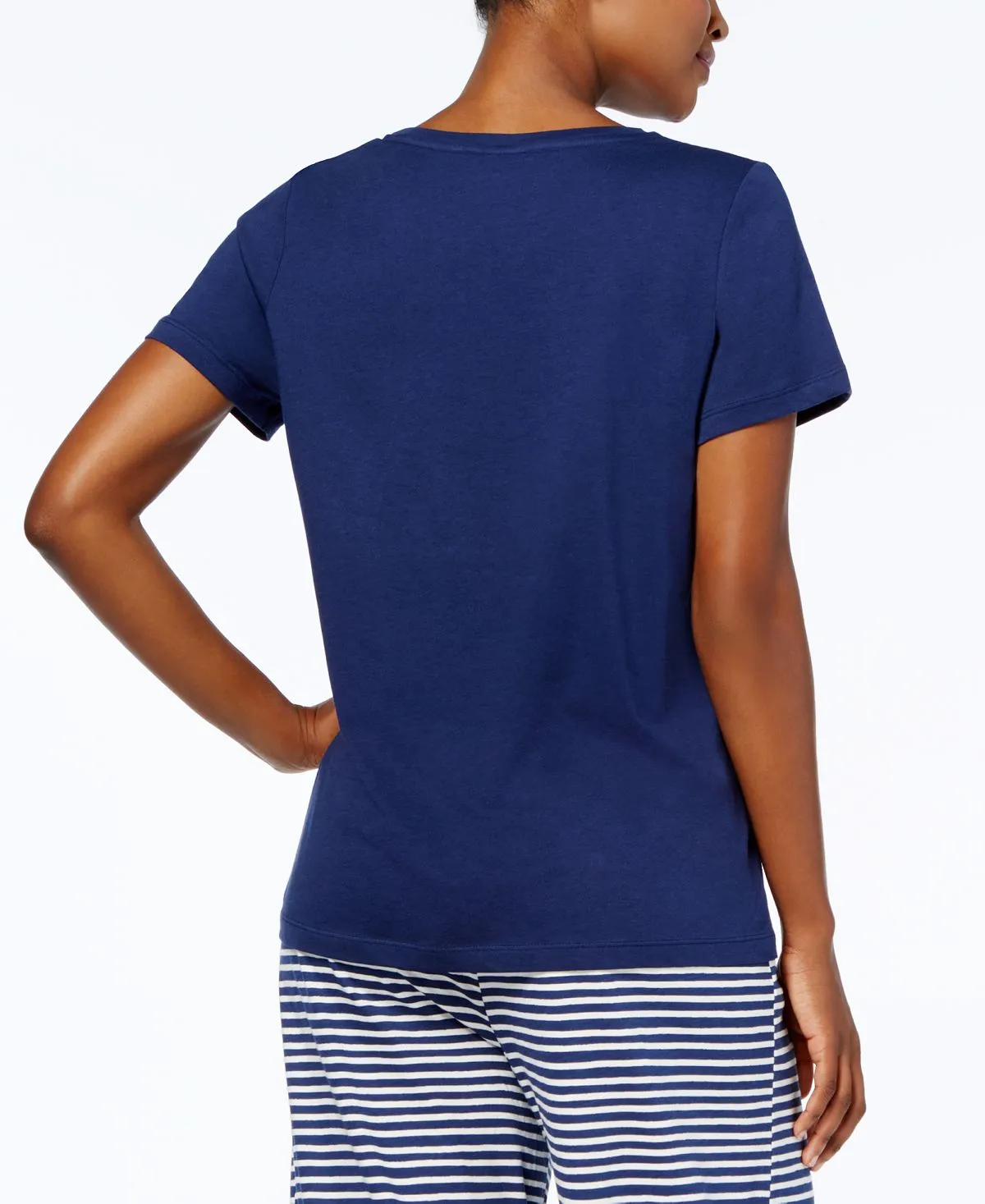 Hue Short Sleeve V-Neck Sleeping T-Shirt