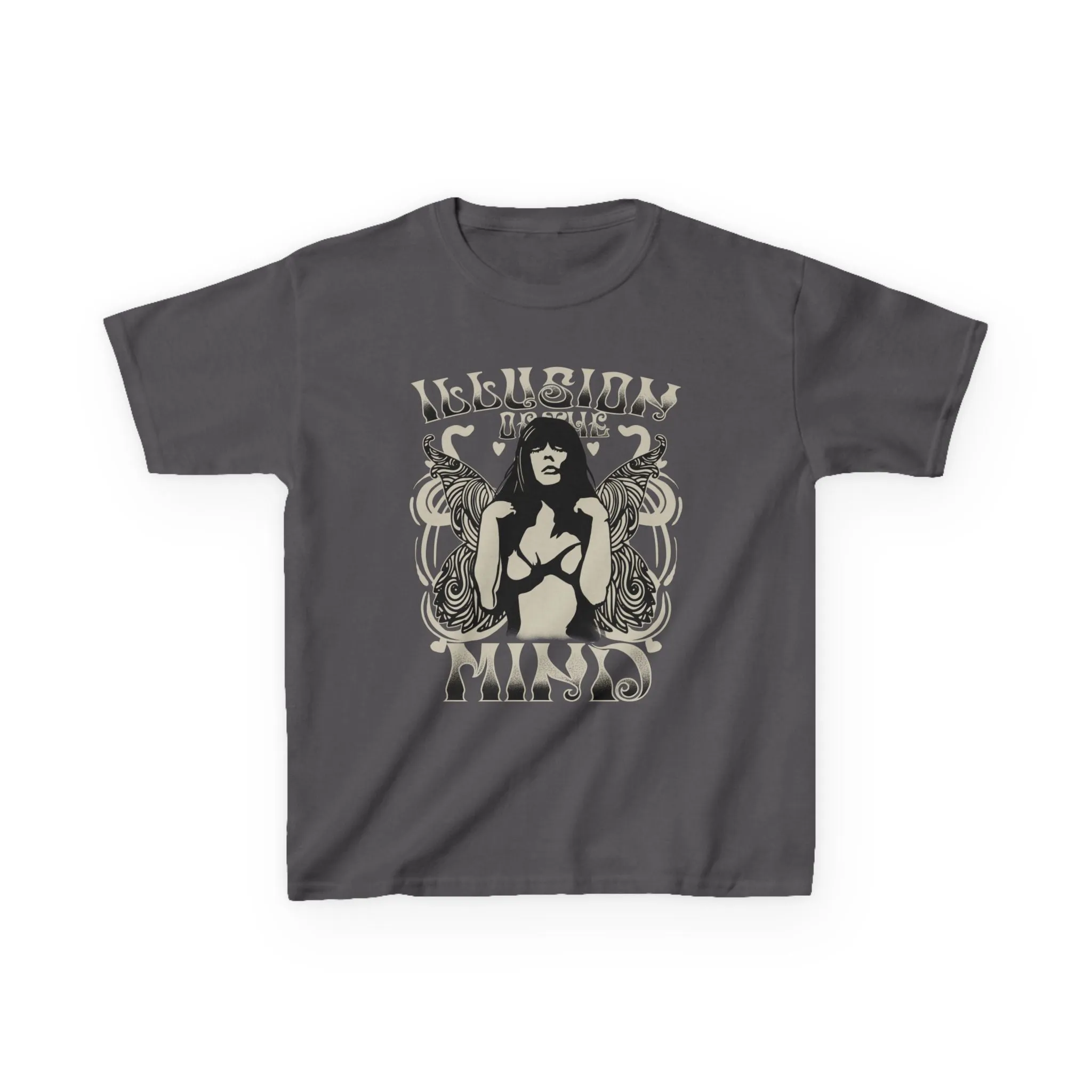 Ilusions Slogan Print Retro Baby Tee