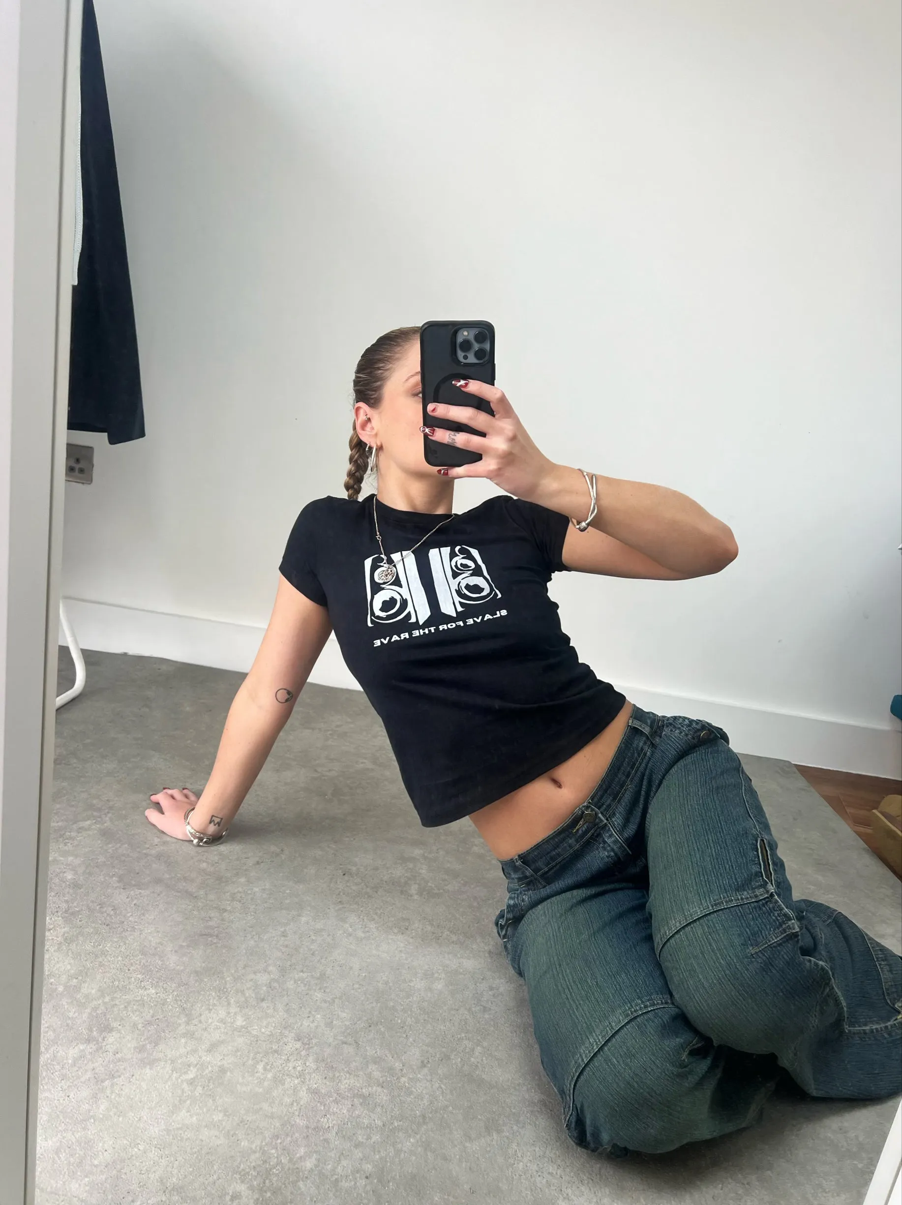 Slave For The Rave Baby Tee