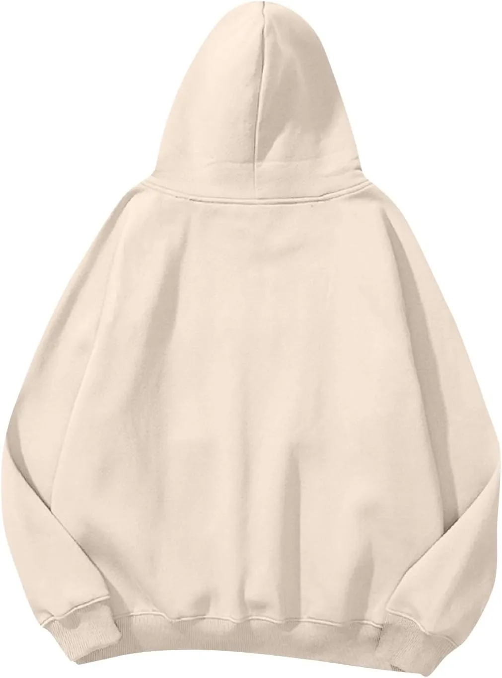 Womens Hoodies Preppy Oversized Sweatshirt Fall Fashion Fleece Pullover Casual Long Sleeve Tops With Pockets