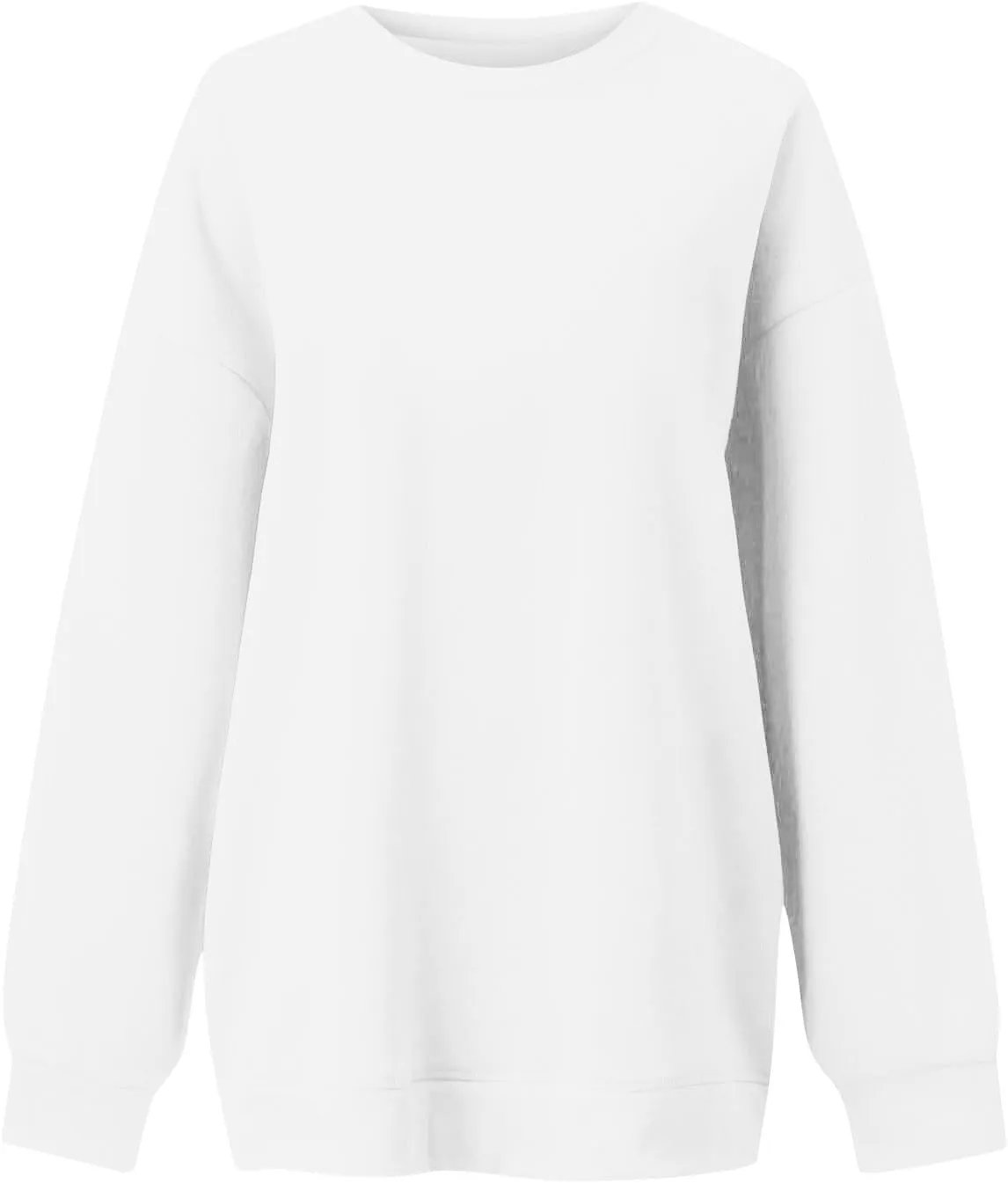 Womens Oversized Sweatshirts Crew Neck Pullover Sweaters Casual Comfy Fall Fashion Outfits Clothes 2024