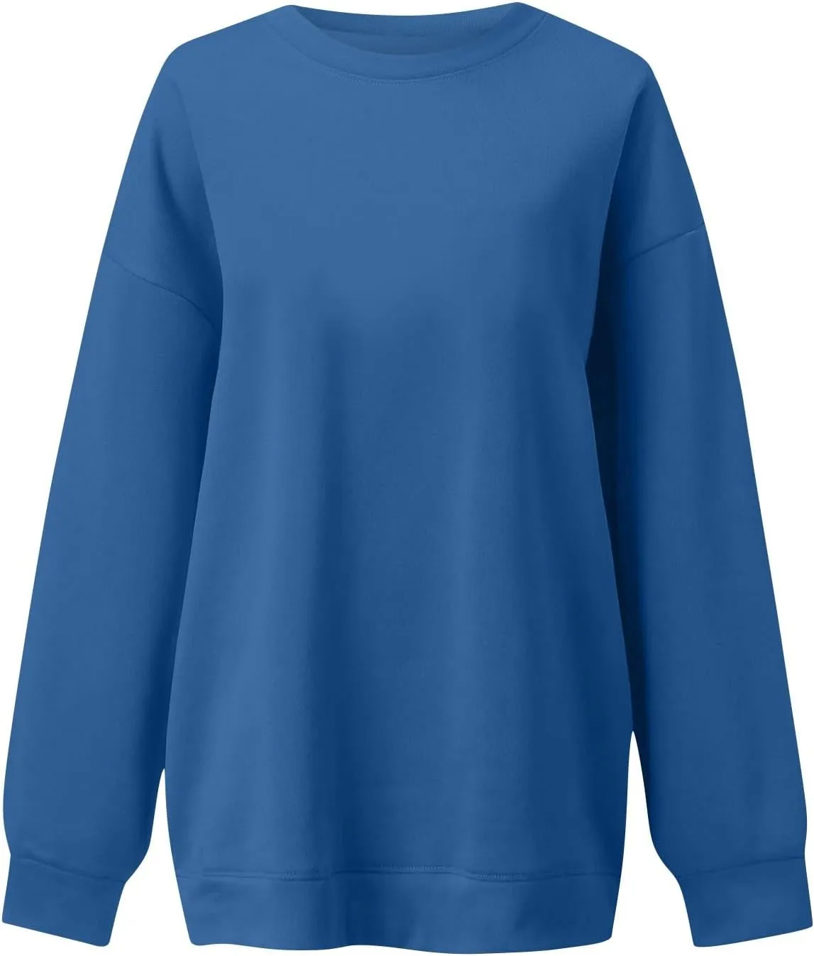 Womens Oversized Sweatshirts Crew Neck Pullover Sweaters Casual Comfy Fall Fashion Outfits Clothes 2024