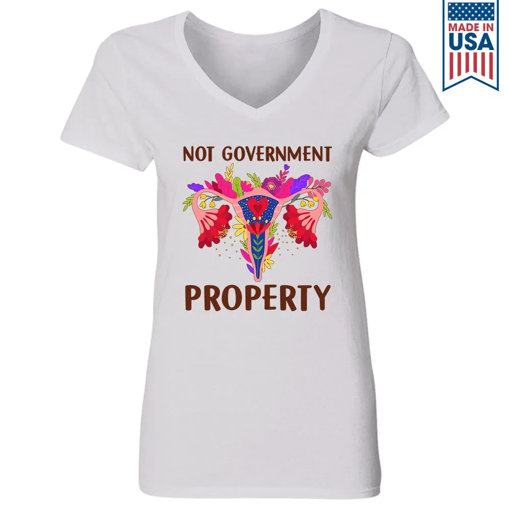 Women's V-neck T-shirt TSVW585