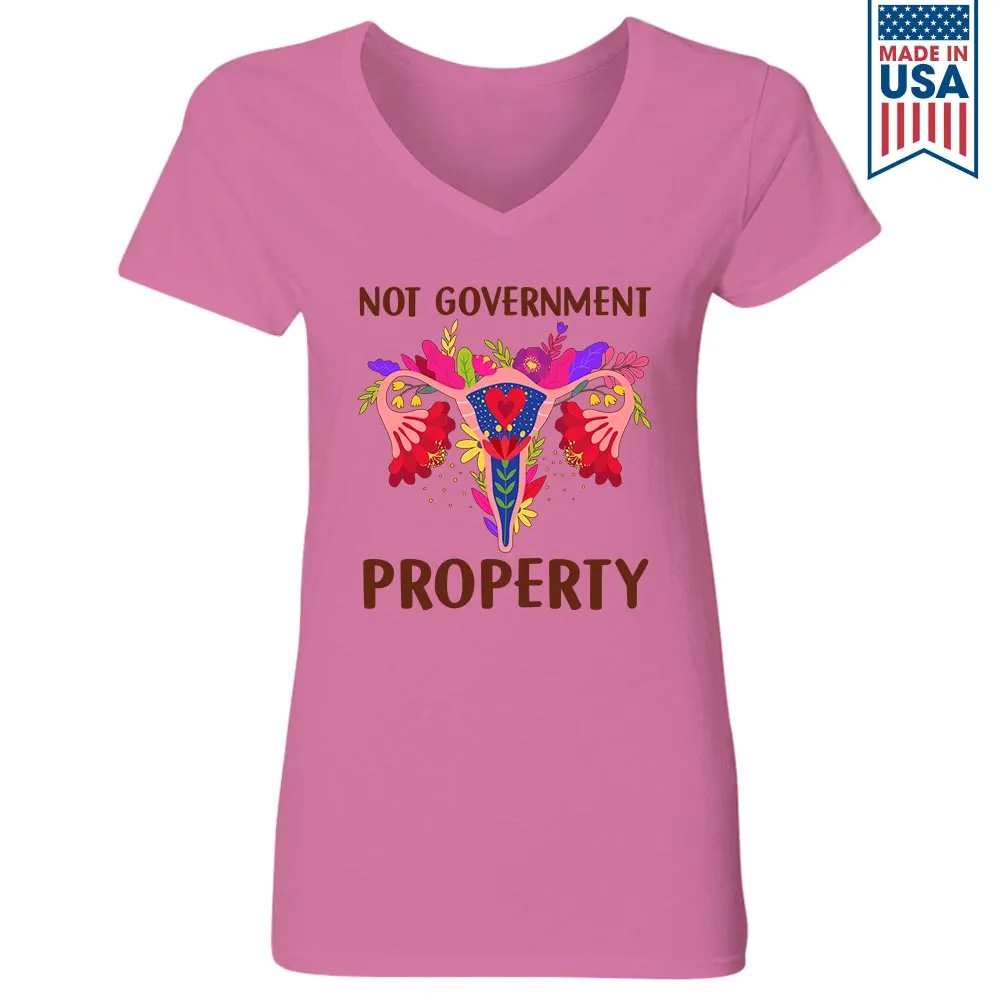 Women's V-neck T-shirt TSVW585