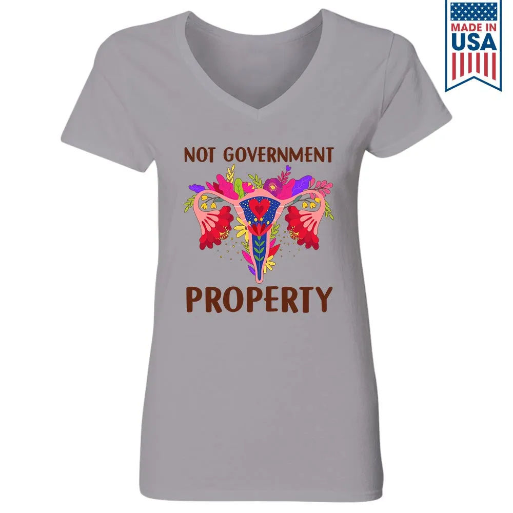 Women's V-neck T-shirt TSVW585